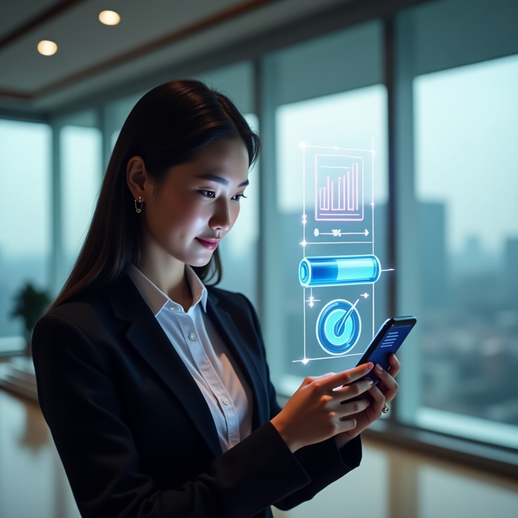 Configuración de batería en smartphones