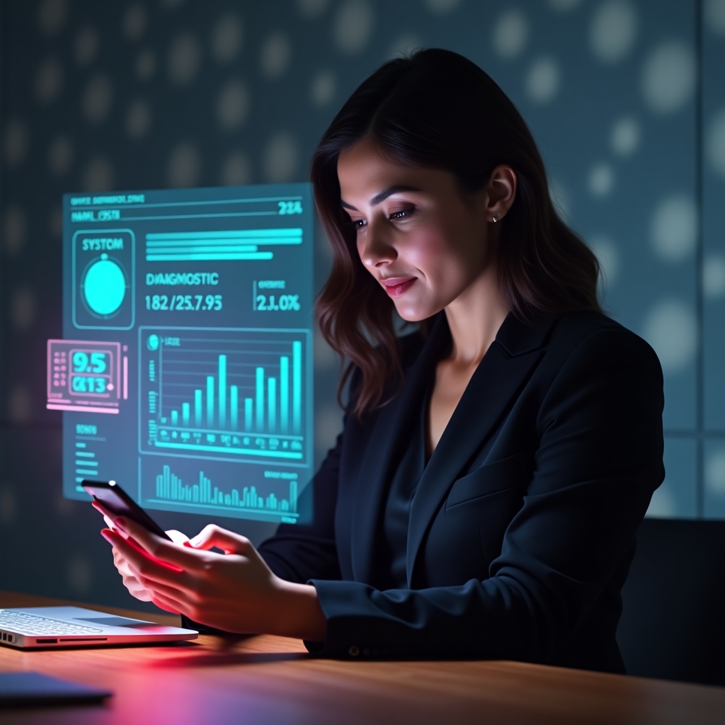 Diagnóstico de rendimiento del smartphone