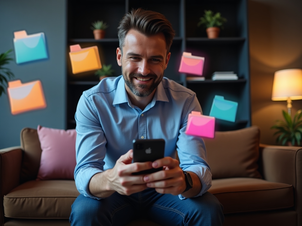 Limpieza de almacenamiento en smartphone